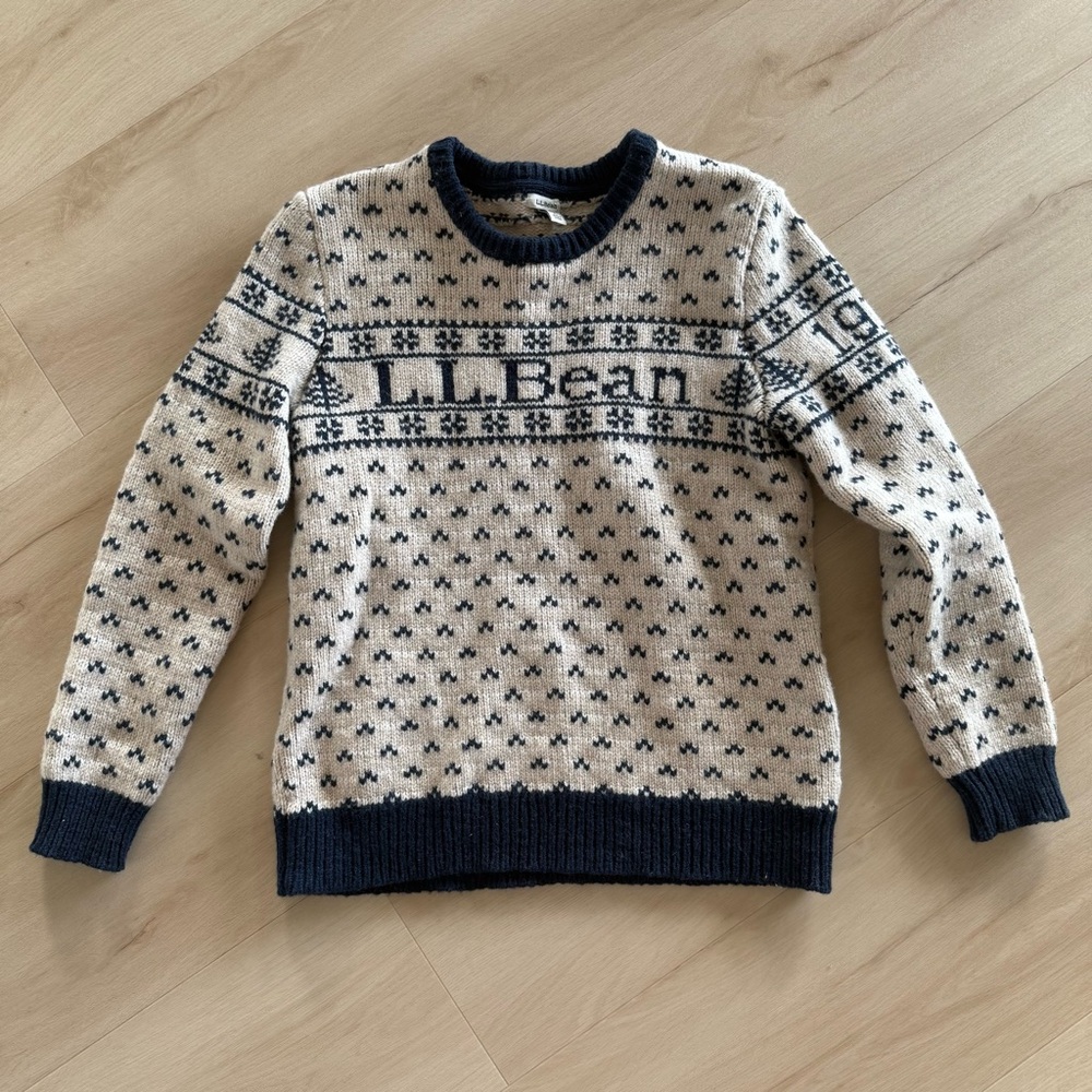 Vintage L.L. Bean Lambs’wool Sweater
